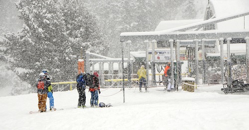 Schnee in Vallnord