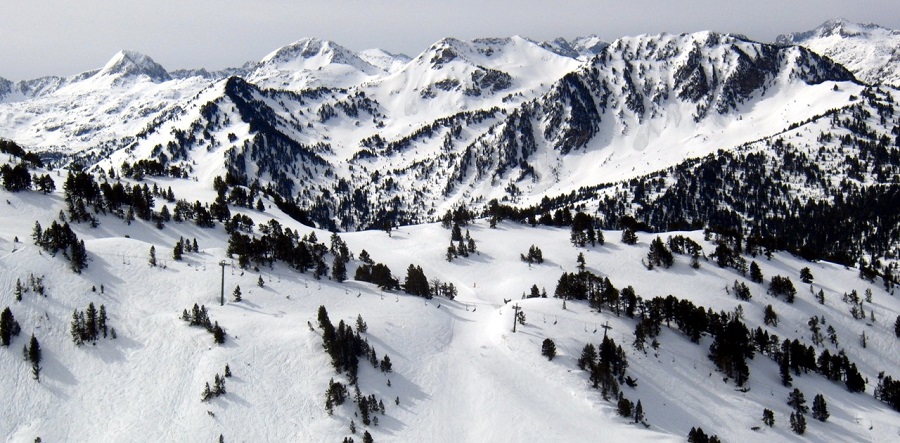 Baqueira Beret nevada