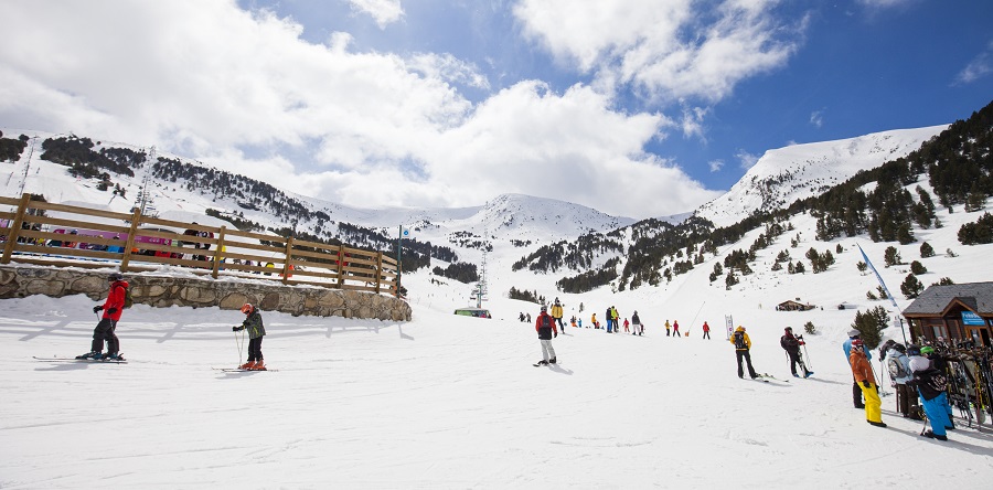 Grandvalira con mucha nieve