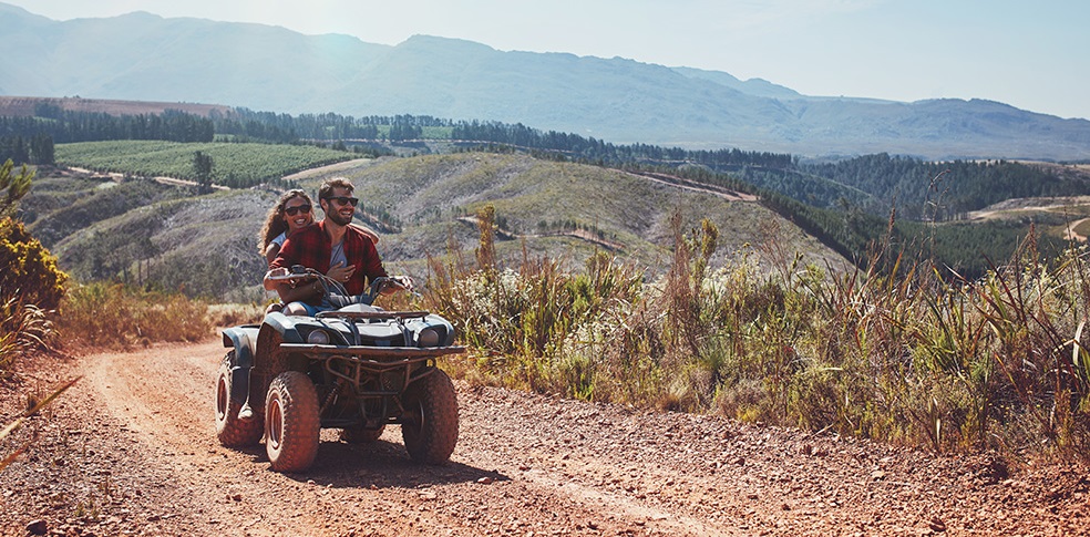 excursión en quads