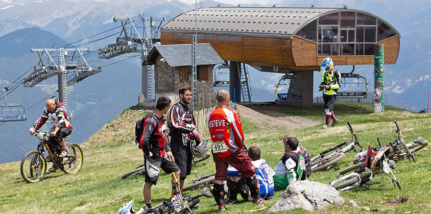 Vallnord biking