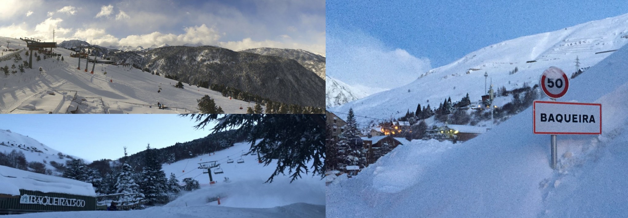 Baqueira nevadas 2017