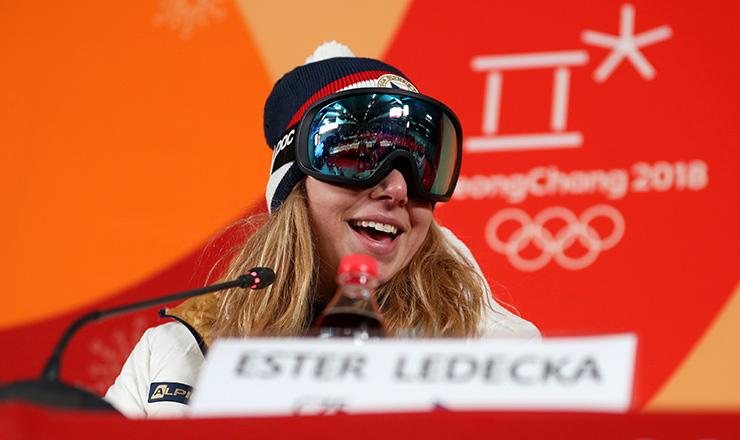 ester ledecká gafas