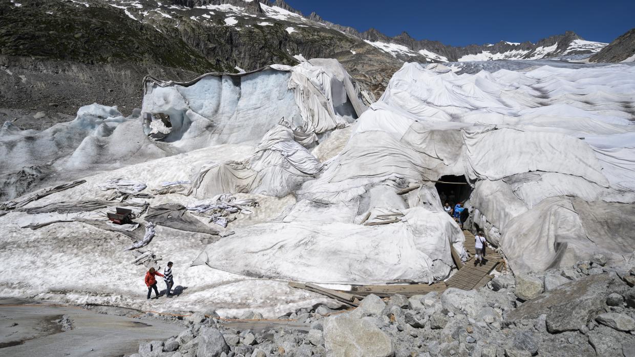 glaciares arropados