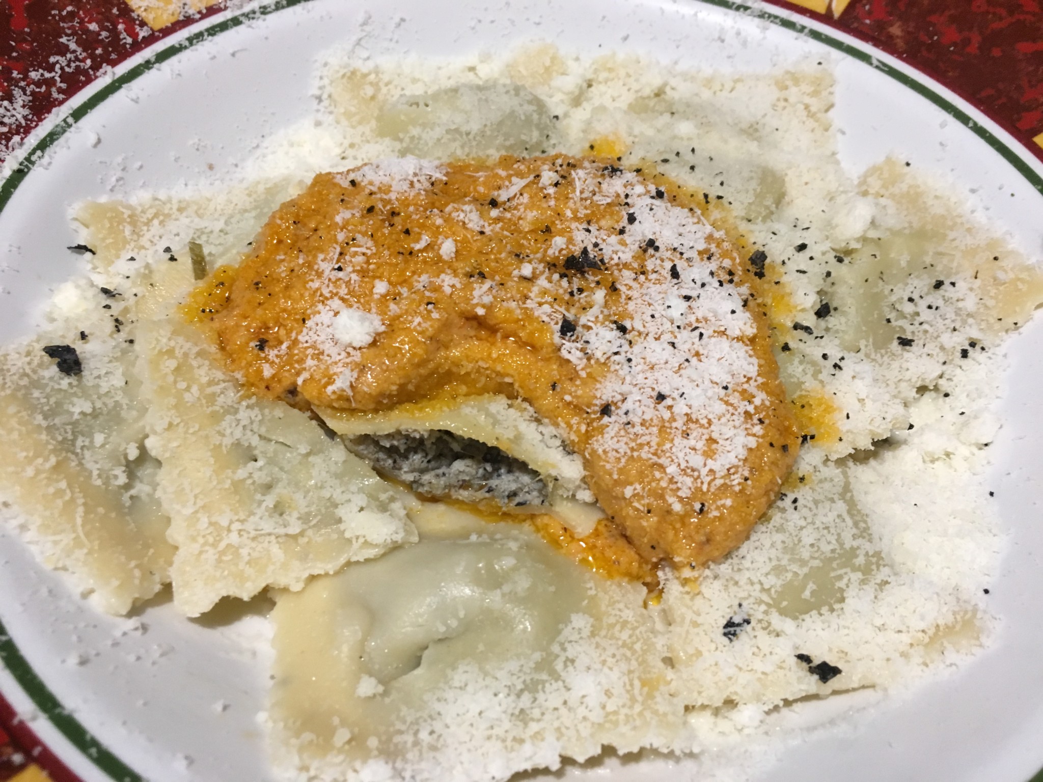 raviolis de calçots