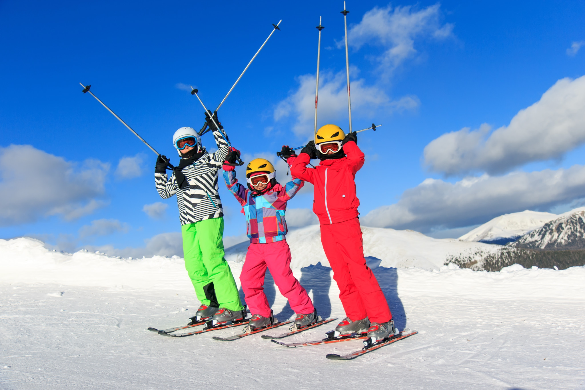 esquiar-con-niños