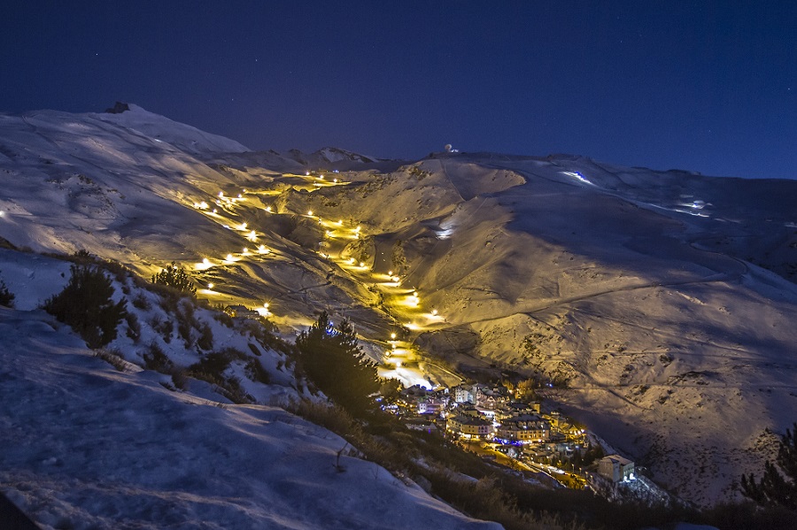 Sierra Nevada - Esquí nocturno