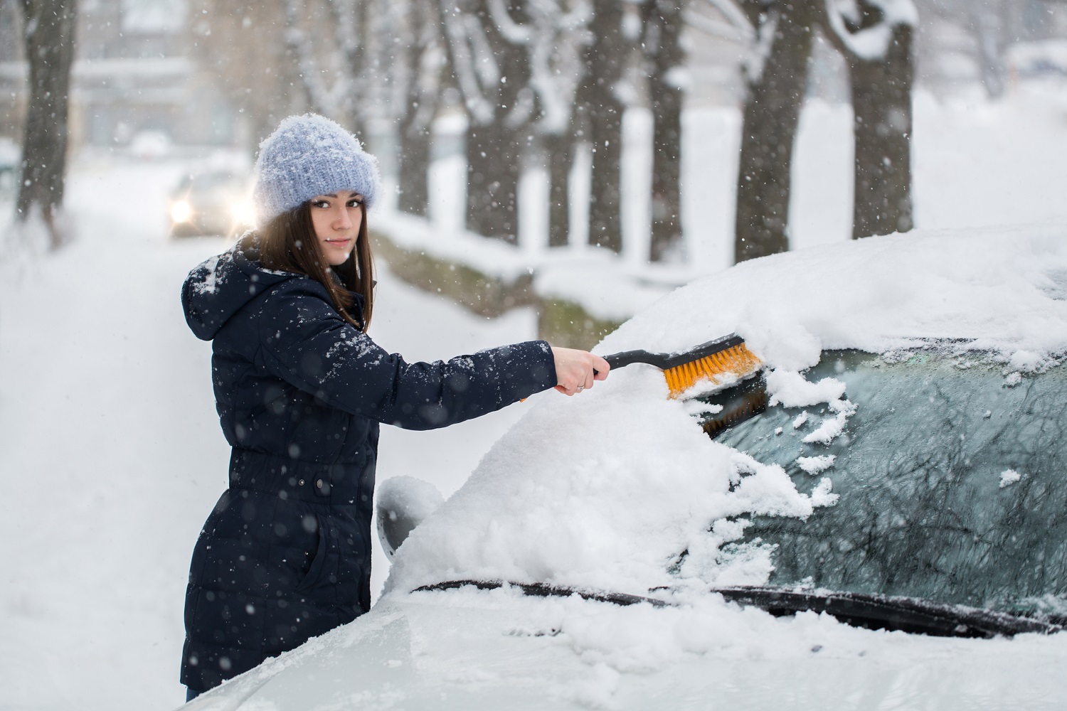 limpiar-coche-nieve