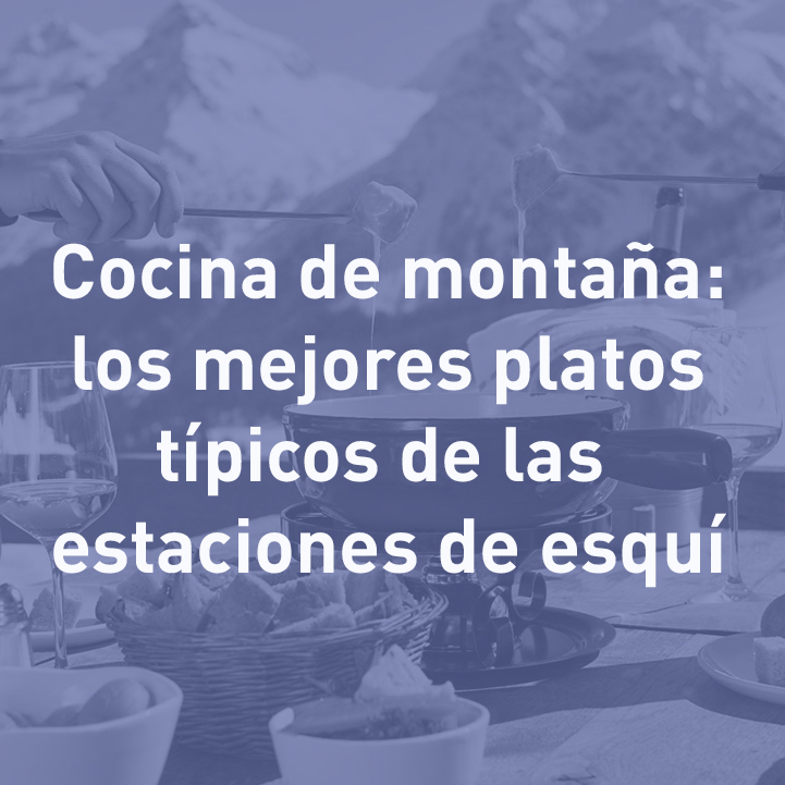 cocina típica de montaña