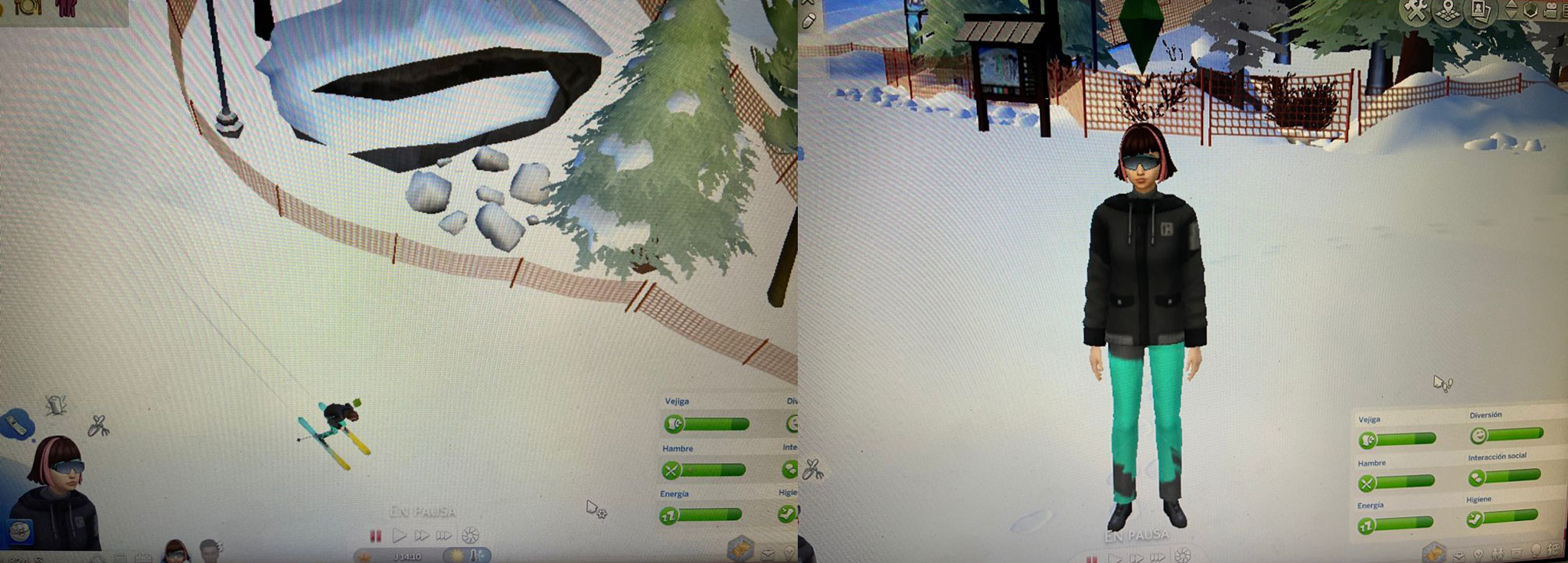 Los Sims 4: Escapada en la nieve