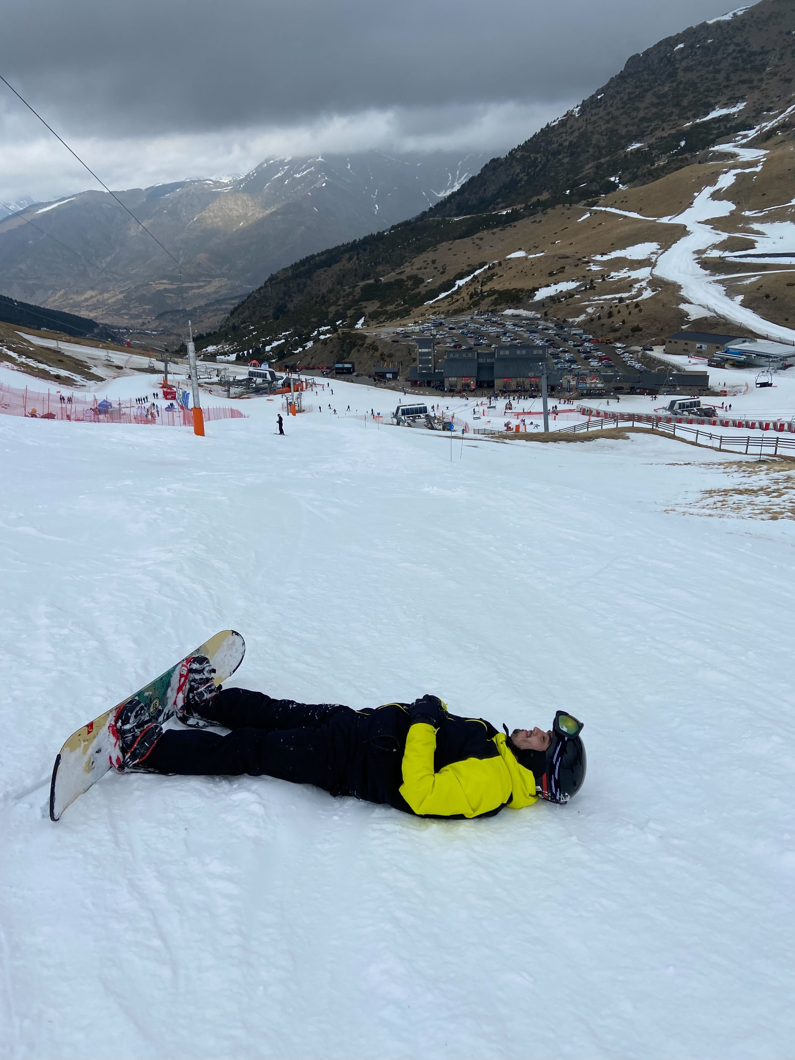 Destrozados en Boí Taüll después de practicar tanto deporte