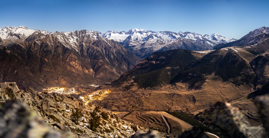 Valle de Benasque, zona de vías ferrata y esquí en el Pirineo aragonés